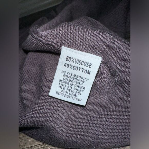 Habitat‎ Women’s Short Grey Open Front Cardigan Size M - Picture 5 of 7